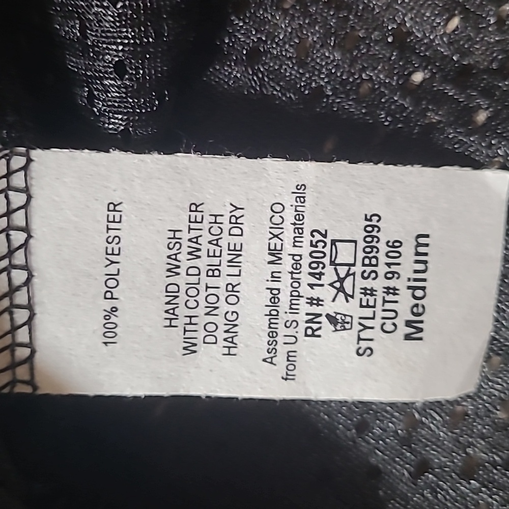 Fashion Nova Brooklyn Babe Lace Jersey Tee - Black Size Medium - Picture 8 of 10